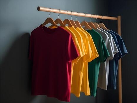 Organic Cotton Jersey T-Shirts: A basic apparel product, highlighting the use of sustainable materials.